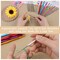 48 Pieces Crochet Hooks Set, 21 Sizes Crochet Needles with Case, Ergonomic Knitting Needles, Crochet Hooks Kit with Crochet Accessories Stitch Markers Blunt Needles for Crocheting Yarn